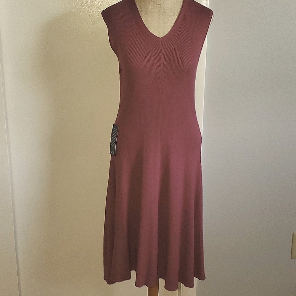 Rib-Knit Dress